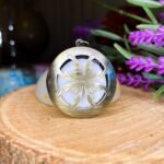 Colar Difusor Mandala Cor Dourado – Para usar com Óleos Essenciais
